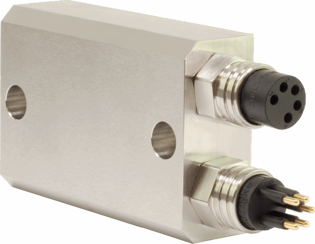 Submersible stainless steel CANopen inclination sensor